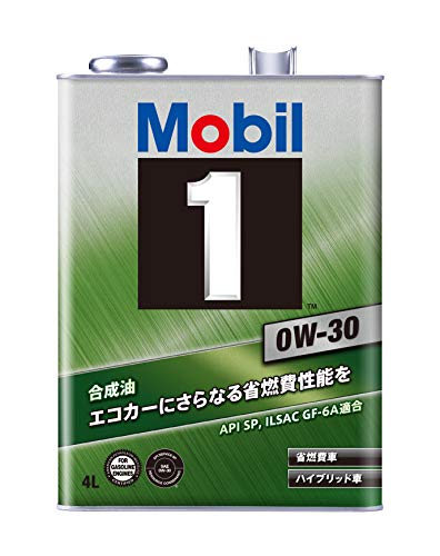Mobil エンジンオイル モービル1 0W-30 SP 合成油 4L 145252